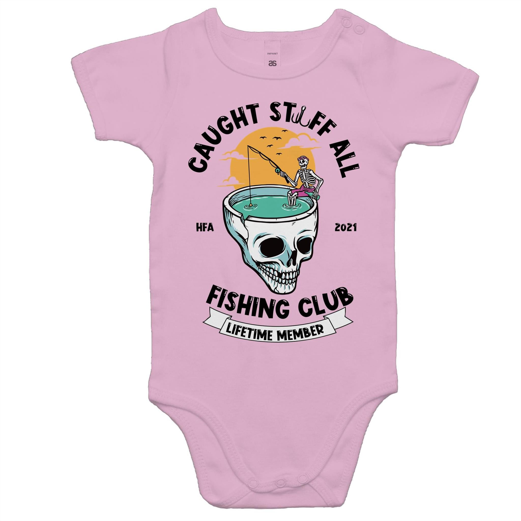 Caught Stuff All - Lifetime Member Club Fishing Shirt - Baby