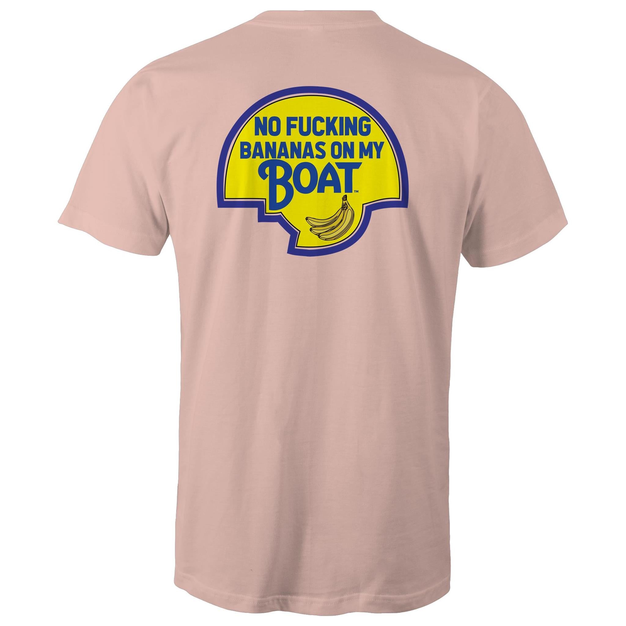 No Effin Bananas On My Boat (Back Print) - Men's