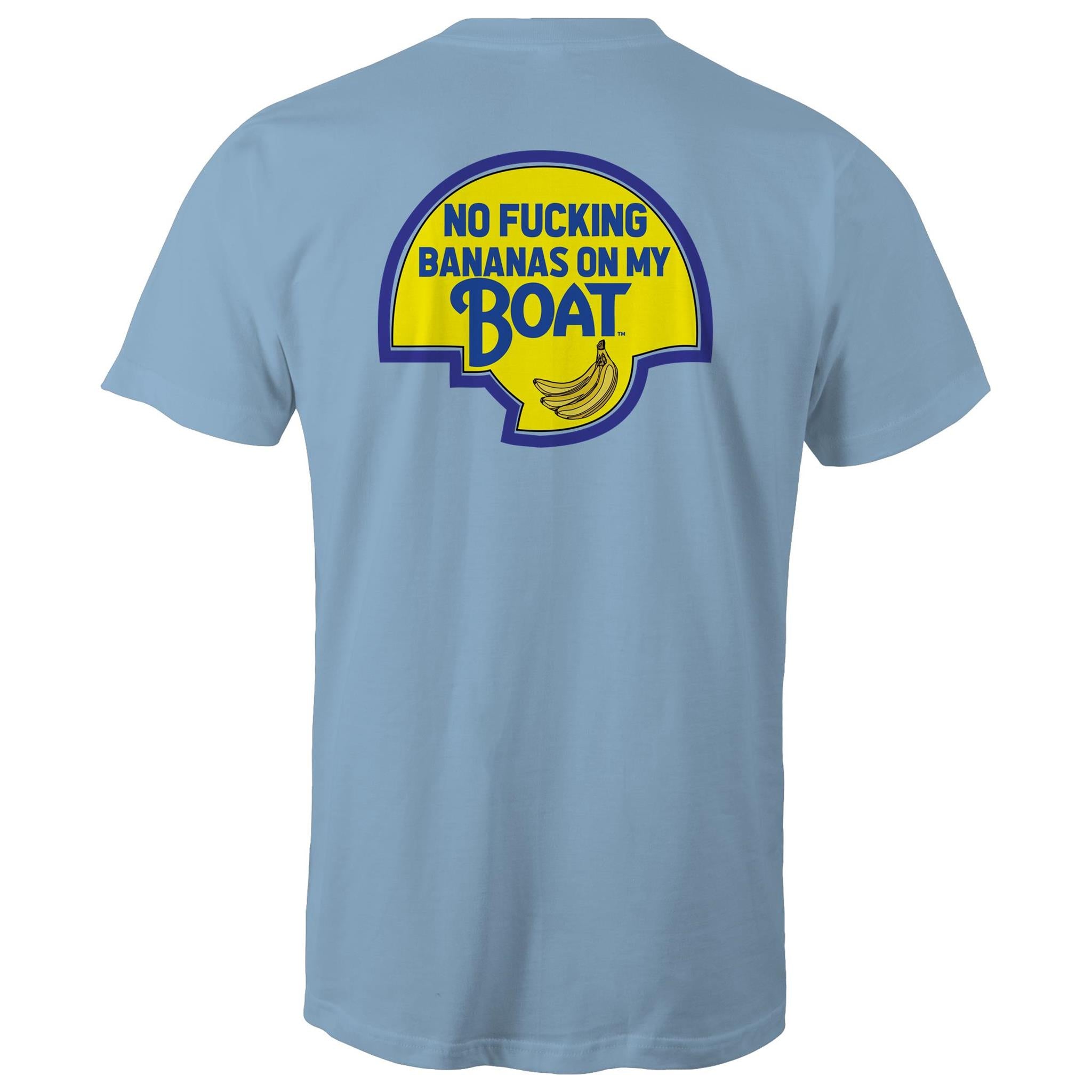 No Effin Bananas On My Boat (Back Print) - Men's