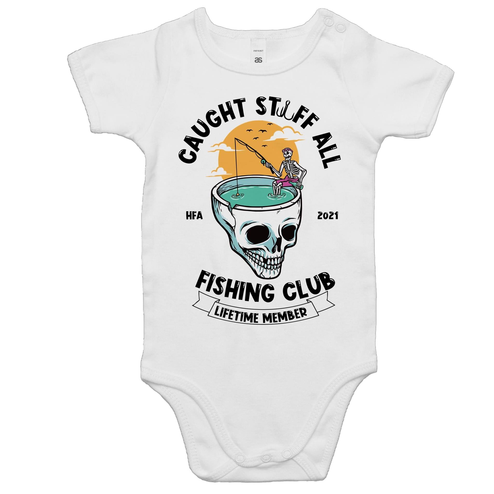 Caught Stuff All - Lifetime Member Club Fishing Shirt - Baby