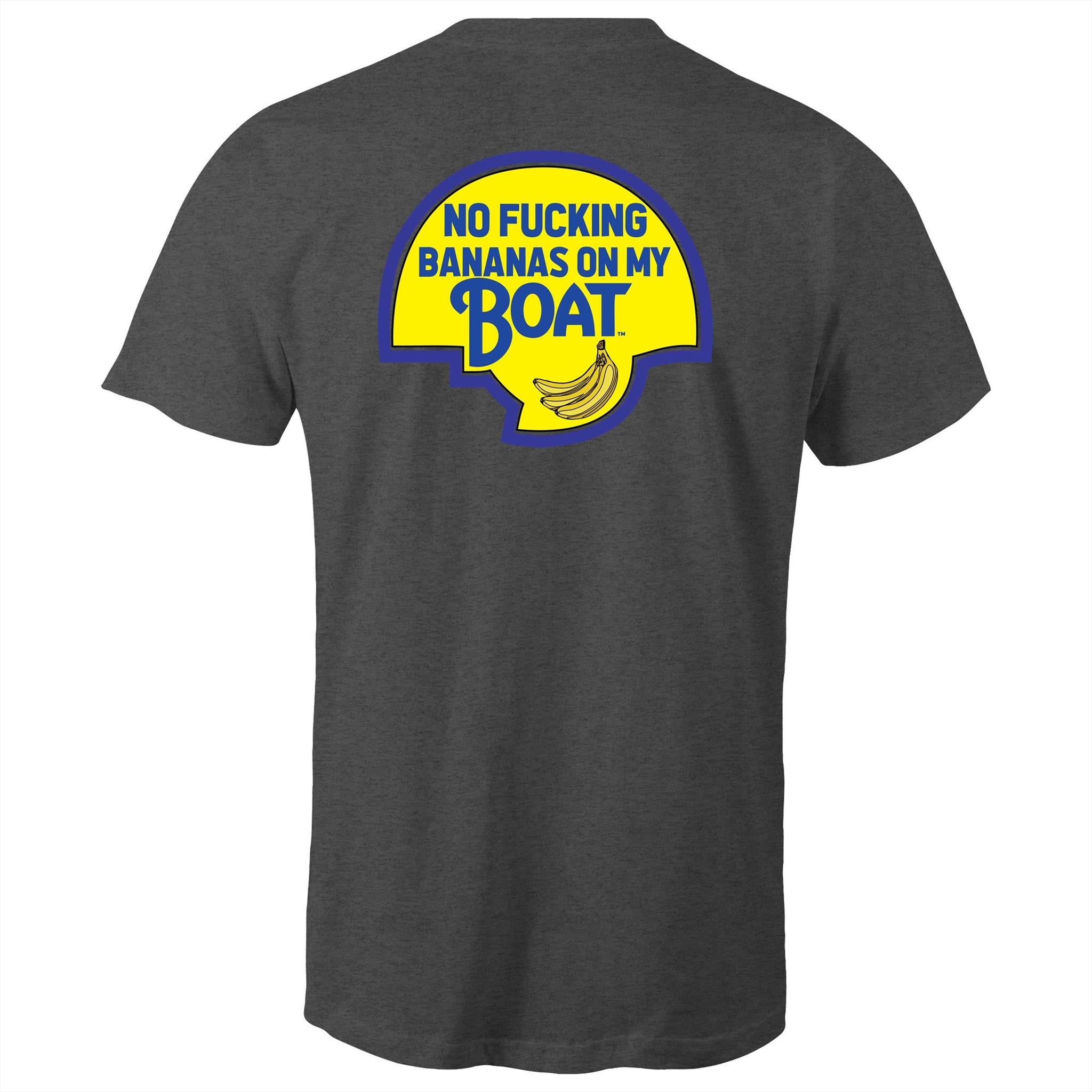 No Effin Bananas On My Boat (Back Print) - Men's