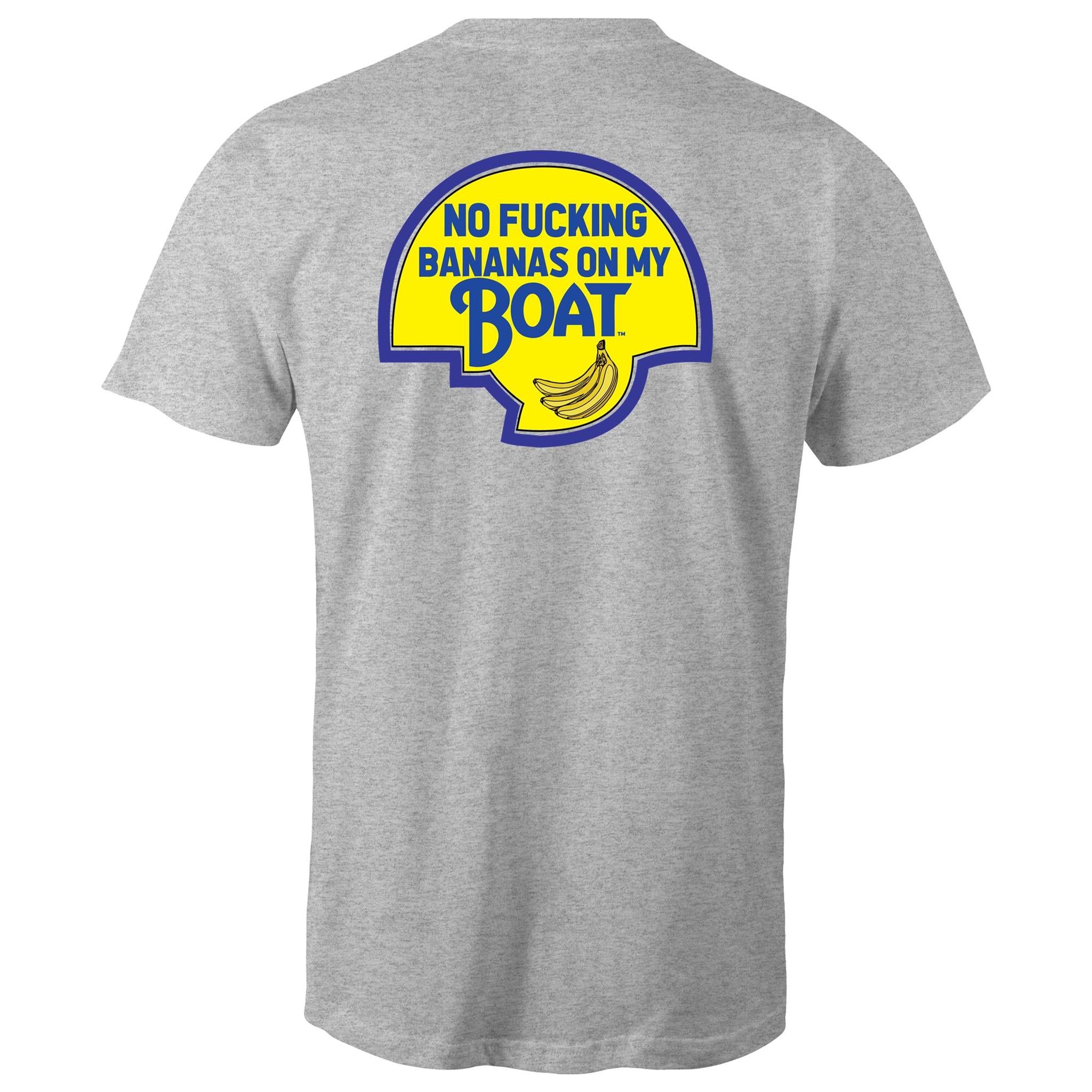 No Effin Bananas On My Boat (Back Print) - Men's
