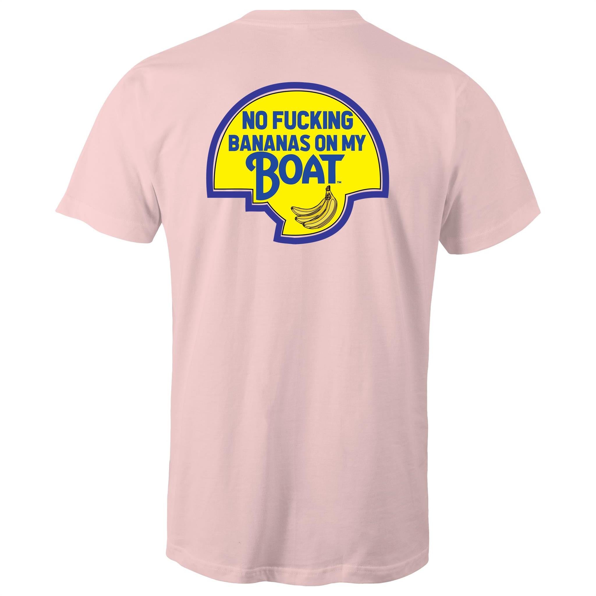 No Effin Bananas On My Boat (Back Print) - Men's